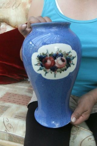 A Very Rare,  Early And Large Moorcroft Vase,  C.  1900/10.  Burslem,  England