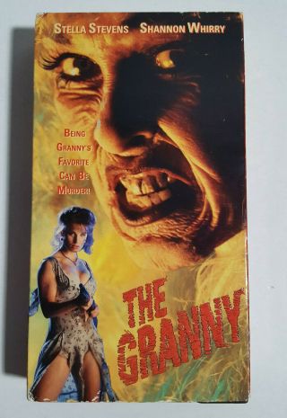 Vtg The Granny Vhs 1994 Fantasy Horror Warner Vision Films Tapestry Films Rare