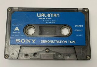 Sony Walkman Demonstration Tape (yeks - 63) Rare