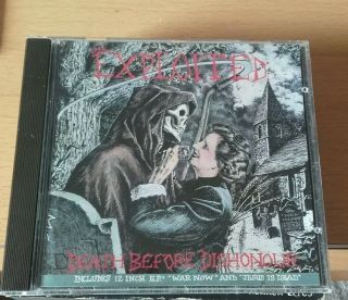 The Exploited - Death Before Dishonour Cd Rare Punk Rock