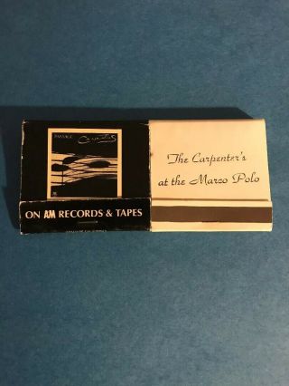 Karen Carpenter; The Carpenters; Richard Carpenter; Rare Match Books