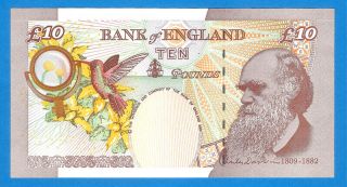 Great Britain 10 Pounds (ND) Series KJ21630105 Rare 2