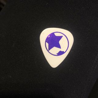 Kiss Purple Foil Signed Makeup Rare Paul Stanley Autographed Guitar Pick Tour