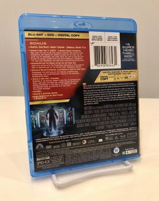 Iron Man 3 Blu Ray,  DVD | LIKE,  RARE SLIPCOVER (NO DIGITAL CODE) 4