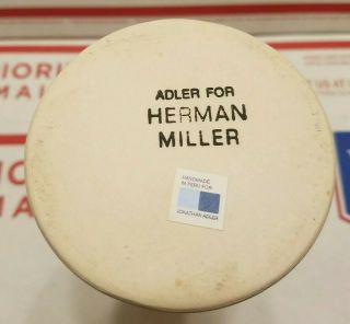 RARE Vintage Jonathan Adler For Herman Miller 6.  5 