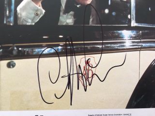 Autographed Arthur LOBBY CARD,  CHRISTOPHER CROSS Signed In - Person RARE 2