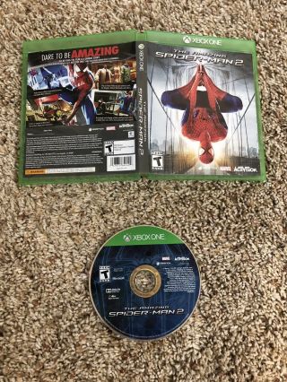 The Spider - Man 2 (spiderman 2) - Xbox One,  Microsoft Xb1,  Complete,  Rare
