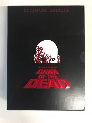 Dawn Of The Dead (1979) George A.  Romero 4 Dvd Set Rare Oop Ultimate Edition