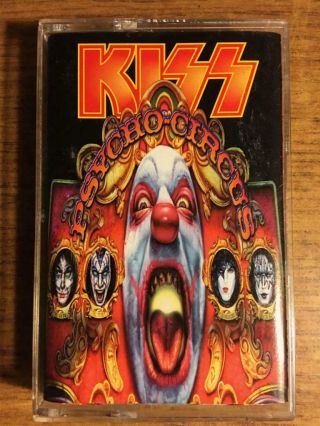 Kiss Psycho - Circus Vintage Rare Cassette Tape Late Nite Bargain