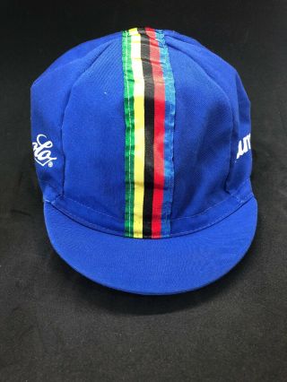 Campagnolo Campy Cycling Hat Heritage Blue Cycling Vintage Rare Htf