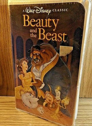 Beauty And The Beast Vhs Tape Walt Disney 