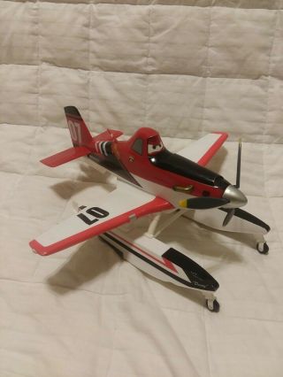Rare 12 " Disney Store Planes 2 Fire& Rescue Talking Electronic Firefighter Dusty