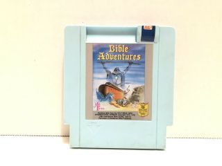 Bible Adventures - Rare Nes Nintendo Game Blue Version