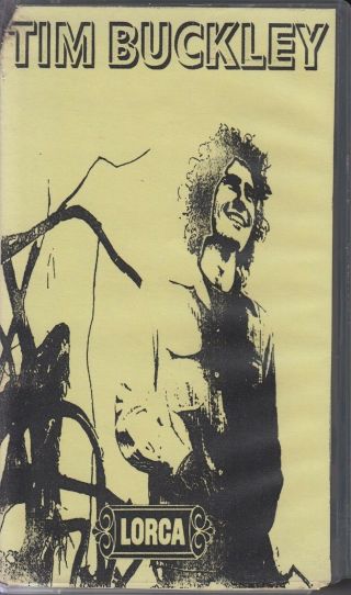 Tim Buckley Rare Vhs Video 1967 - 1974 Concert Live Bbc Promotional Films