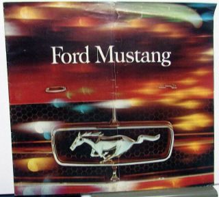 1964 1/2 Ford Mustang Prestige Dealer Sales Brochure Dated 2/64 Rare