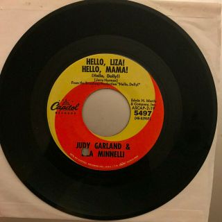 Rare - Judy Garland & Liza Minnelli - Hello,  Liza Hello,  Mama - Capitol Records