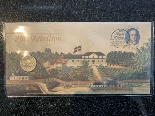 The Rum Rebellion 2019 $1 Pnc - Error (wrong Coin On Pnc) Recalled And Rare