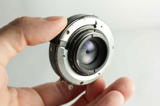 ultra rare Meyer - Optik Gorlitz TRIOPLAN F/3,  5 75mm Lens w/ shutter 3,  5/75 bokeh 6