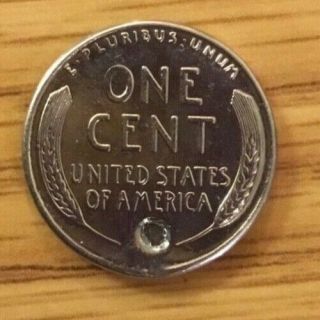 1943 Steel Penny Die Error Rare
