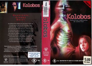 Kolobos Rare Vhs Tape Horror,  1999