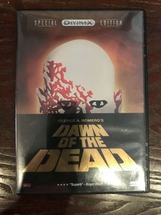 Dawn Of The Dead Horror Classic Rare Anchor Bay George Romero Divimax Se 2