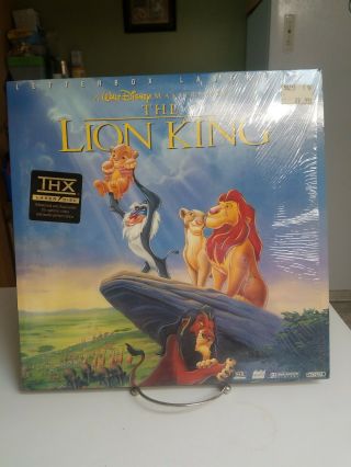 The Lion King Laserdisc Ld Widescreen Format Walt Disney Very Rare Great Film