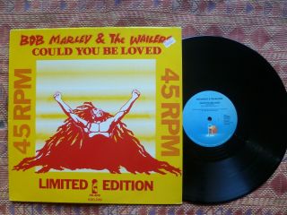 Bob Marley & The Wailers - Could You Be Loved (12  Holland 1980 - Ltd Rare)