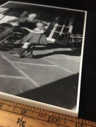 RARE KODAK PHOTO: Franklin D.  Roosevelt in his wheelchair at Cottage.  1of2 Known 5