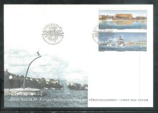 Stockholm Europe Cultural City 14 - 05 - 1998 Sweden Post Stamps / Rare Fdc