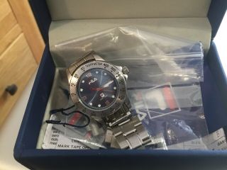 Mens 90s Vintage Retro Boxed Fila 100mtr Sports Watch Rare Collectable