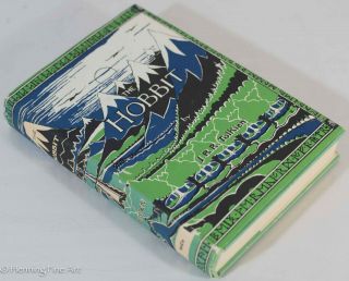 The Hobbit J.  R.  R.  Tolkien 1966 Rare 1st Edition 26th Print W/ Dj,
