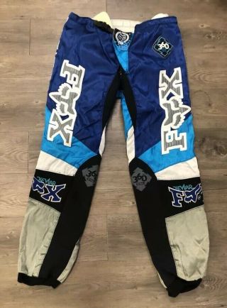 Vtg Fox Racing 360 Motorcross Pants Size Mens 34 Rare