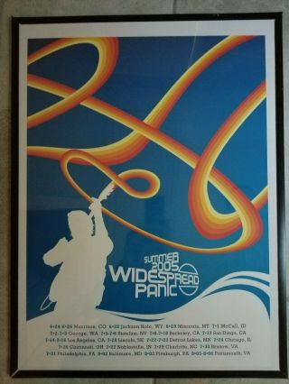 Widespread Panic Tour Poster Summer 2005 Rare Vintage