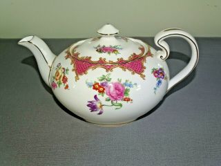 Aynsley Teapot Wilton Pattern Art Deco Tea Set Dinner Service Quite Rare