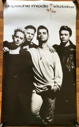 Depeche Mode Violator Rare Promo Poster 