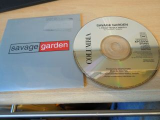 Savage Garden - " Truly Madly Deeply " - Rare Promo Only Cd Single 1997 - Xpcd938 -