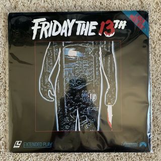 Friday The 13th Laserdisc - Very Rare Horror