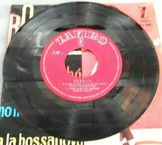 ROSALIA - DILE (TELL HIM) / LA CLASE ACABO - RARE 1963 SPANISH 7” EP PS 60 ' S ROCK 4