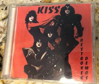 Kiss Cd Rare Destroyer Demos 1976 And Out - Takes Disc Is Silver