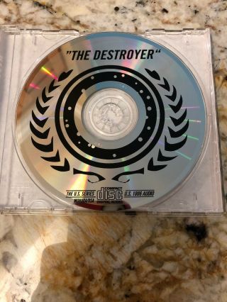 KISS CD Rare Destroyer Demos 1976 And Out - takes Disc Is Silver 3