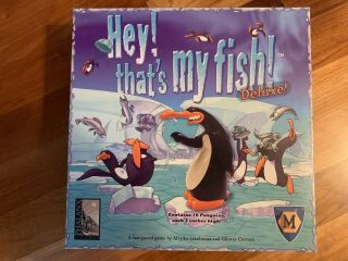 Hey That’s My Fish Deluxe Edition Board Game.  Complete.  Phalanx Games.  Rare