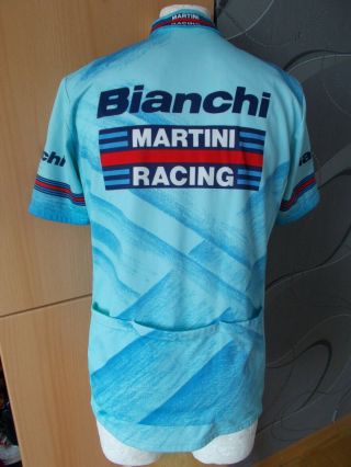 SANTINI BIANCHI MARTINI RACING SHIMANO MTB RARE CYCLING SHIRT JERSEY VINTAGE 3