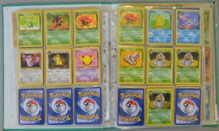 Pokemon Cards (mostly 1st Gen. ) Sleeve Of 9,  Includes A Rare Or Holo