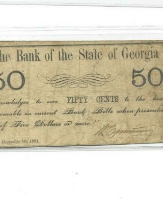 50 Cent " Rare " (bank Of Georgia) 1800 