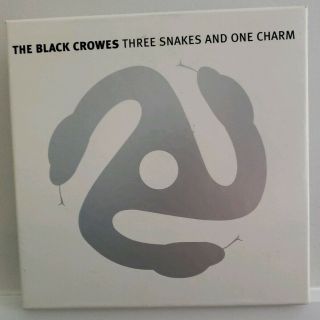 Rare 45 The Black Crowes Three Snakes And One Charm Record Box Set