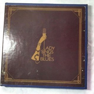 Rare 7 - 1/2ips Diana Ross " Lady Sings The Blues " Double Album Reel Tape Guarantee