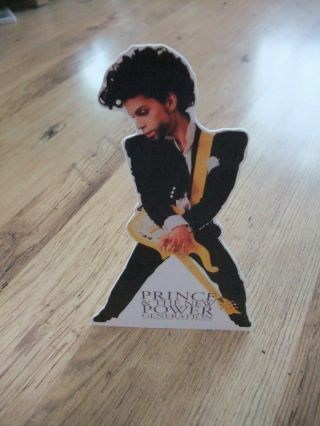 (- 0 -) RARE prince diamonds and pearls LP CD MC PROMO STAND STANDEE DISPLAY 2