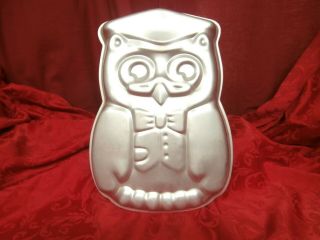 Vintage Wilton 1978 Mister Owl Cake Pan Mold Rare Hard To Find 1a2