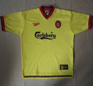 Liverpool 1997 1998 Away Shirt Rare Authentic (m)
