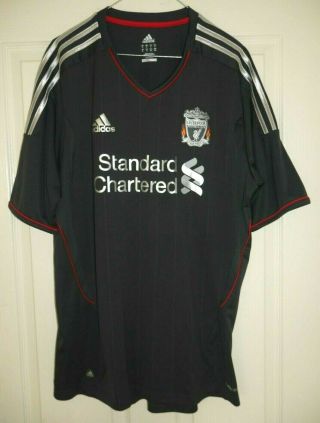 Liverpool Away Football Shirt 2011 - 12 Mens Xl Rare Adidas - Worn Once